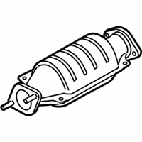 OEM 2010 Kia Rio Catalytic Converter Assembly - 2895026610