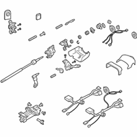 OEM Chevrolet Trailblazer Column Asm, Steering - 88965341