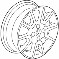 OEM 2013 Chevrolet Spark Wheel, Alloy - 95137597