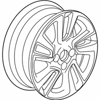 OEM 2015 Chevrolet Spark EV Wheel Rim-15X6 - 95024486