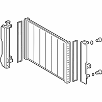 OEM 2013 Toyota Corolla Radiator Assembly - 16410-0T042