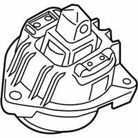 OEM 2014 BMW M6 Engine Mount Right - 22-11-6-851-264