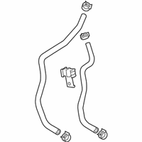 OEM Hyundai Sonata Hose & Clamp Assembly - 25450-E6500