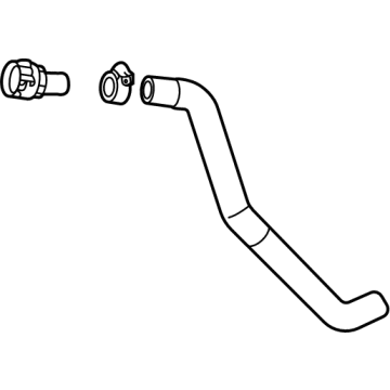 OEM 2021 Chevrolet Corvette Hoses - 84369152