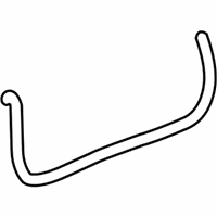 OEM 2005 Pontiac Bonneville Coolant Recovery Reservoir Hose Assembly - 25706712