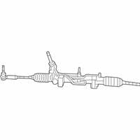 OEM 2015 Jeep Patriot Rack And Pinion Gear - 5154516AC