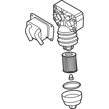 OEM 2021 Hyundai Sonata Filter Module Assembly-Oil - 263A0-2J601