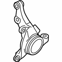 OEM 2010 Hyundai Accent Knuckle-Front Axle, RH - 51716-1E100