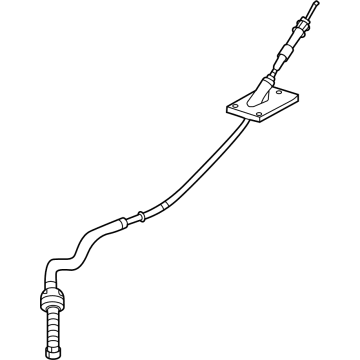 OEM Jeep Renegade Transmission Gearshift Control Cable - 68255450AA