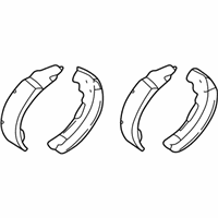 OEM 2002 Ford Ranger Brake Shoes - F77Z-2200-BA