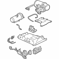 OEM Hummer H2 Compressor Assembly - 89038592