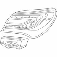 OEM Chrysler Lamp-Tail Stop Turn - 5182525AE