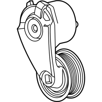 OEM 2022 GMC Sierra 2500 HD Serpentine Tensioner - 12654271