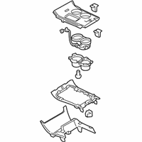 OEM Ford Console Panel - BT4Z-78045A76-CA