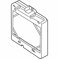 OEM 2017 BMW M3 Supplementary Coolant Radiator, Left - 17-11-2-284-603