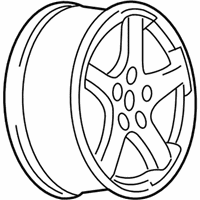OEM 2002 Pontiac Aztek Wheel, Alloy - 9594881