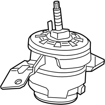 OEM 2021 Jeep Wrangler Support-Engine Mount - 68480592AB