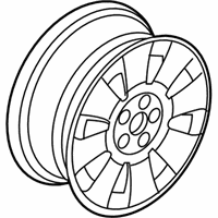 OEM 2010 Mercury Mountaineer Wheel - 6L9Z-1007-KB