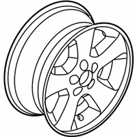 OEM 2006 Ford Explorer Wheel, Alloy - 6L2Z-1007-FA