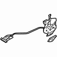 OEM 2006 Infiniti Q45 Trunk Lid Lock Assembly - 84631-AT300