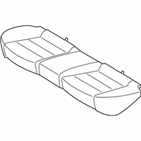 OEM 2016 Kia Forte Pad Assembly-Rear Seat - 89150A7000