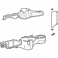 OEM 2003 Dodge Caravan Housing-Blower Motor - 5019216AC