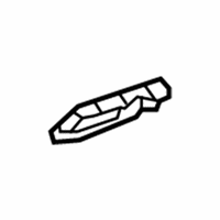 OEM 2018 Lexus RC350 Seal, Front Door Vent - 67837-24030