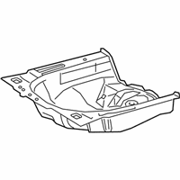 OEM 2017 Toyota Yaris Pan, Rear Floor - 58311-0D190