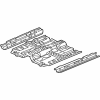 OEM 2000 Honda Accord Floor, FR. - 65100-S82-A01ZZ