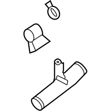 OEM 2021 Kia Stinger Pipe-INTERCOOLER Outlet - 282872CTB0