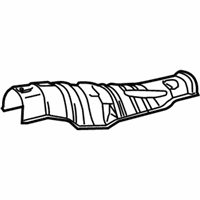 OEM Pontiac Vibe Shield, Exhaust Pipe Heat - 19184739