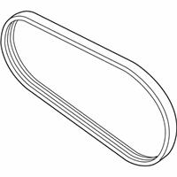 OEM BMW X1 Ribbed V-Belt - 11-28-7-603-084