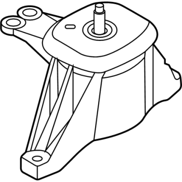OEM 2022 Hyundai Tucson BRACKET ASSY-ENGINE MTG - 21810-P0520