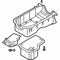 OEM 2004 Kia Amanti Pan Assembly-Oil - 2152039601