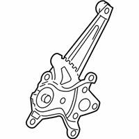 OEM Lexus ES350 Regulator Sub-Assembly - 69803-02150