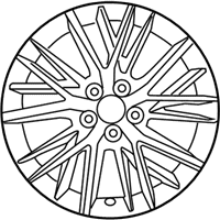 OEM 2018 Lexus GS300 Wheel, Disc - 42611-30D80