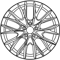 OEM 2016 Lexus GS200t Wheel, Disc - 42611-30F71