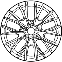 OEM 2018 Lexus GS450h Wheel, Disc - 42611-30F71