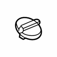 OEM Saturn Vue Oil Filler Cap - 90412508