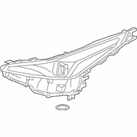 OEM 2021 Toyota Prius Composite Headlamp - 81185-47880