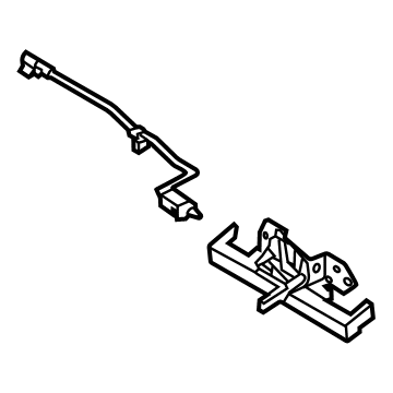 OEM Hyundai Switch Assembly-Hood - 81134-AA000