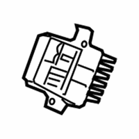 OEM 2009 Ford Flex Resistor - 8A8Z-19E624-A