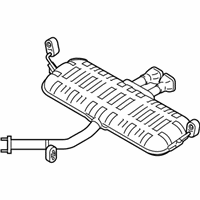 OEM 2021 Hyundai Veloster Rear Muffler Assembly - 28710-J3700