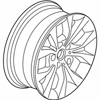 OEM 2014 BMW X1 Light Alloy Rim - 36-11-6-789-141