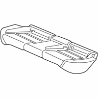 OEM 2020 Acura TLX Pad Molding, Rear Cushion - 82132-TZ3-A11