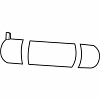 OEM 1993 Dodge B350 Fuel Tank - 52018211