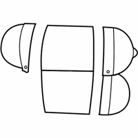OEM 1993 Dodge B350 Fuel Tank - 52018210