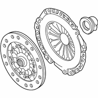 OEM BMW 323Ci Set Clutch Parts - 21-21-7-523-620