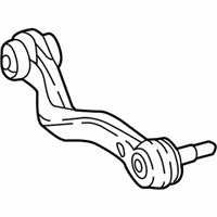 OEM Lexus LS500h Rear Left Upper Control Arm Assembly - 48790-11020