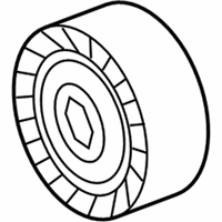 OEM 2017 BMW X6 Belt Idler Lower Pulley - 11-28-7-615-130
